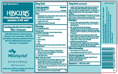57541 00 Hibiclens 4oz Ifp Label